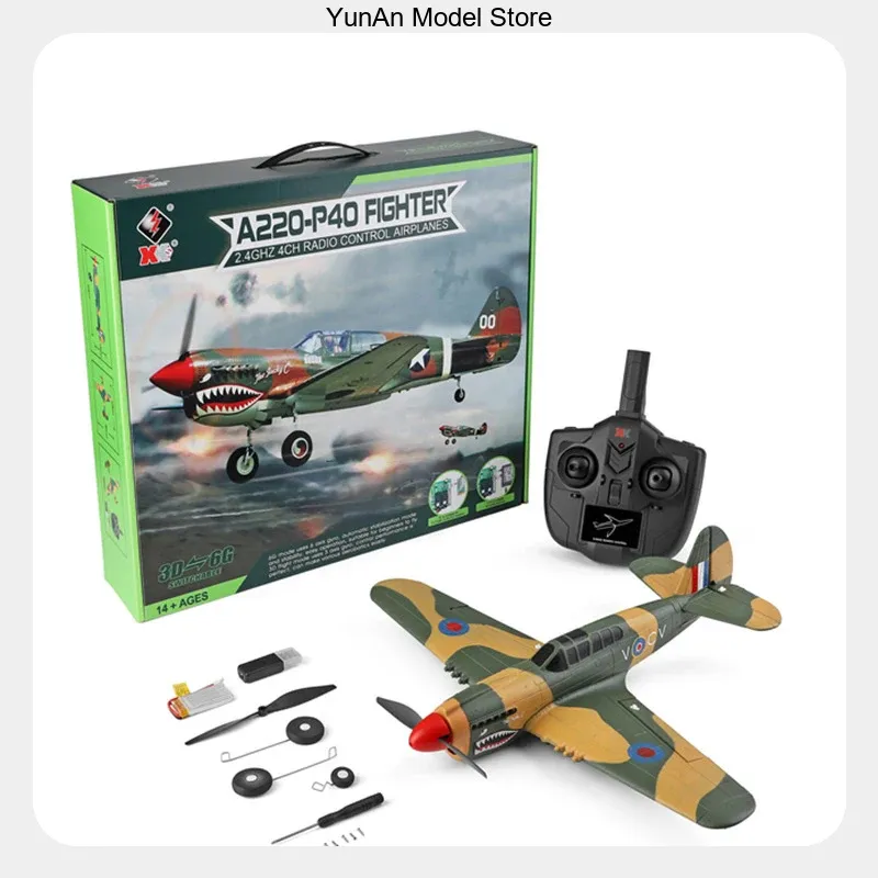 Rc Glider Foam Wing - WLtoys XK A220 4CH RC Kampfflugzeug