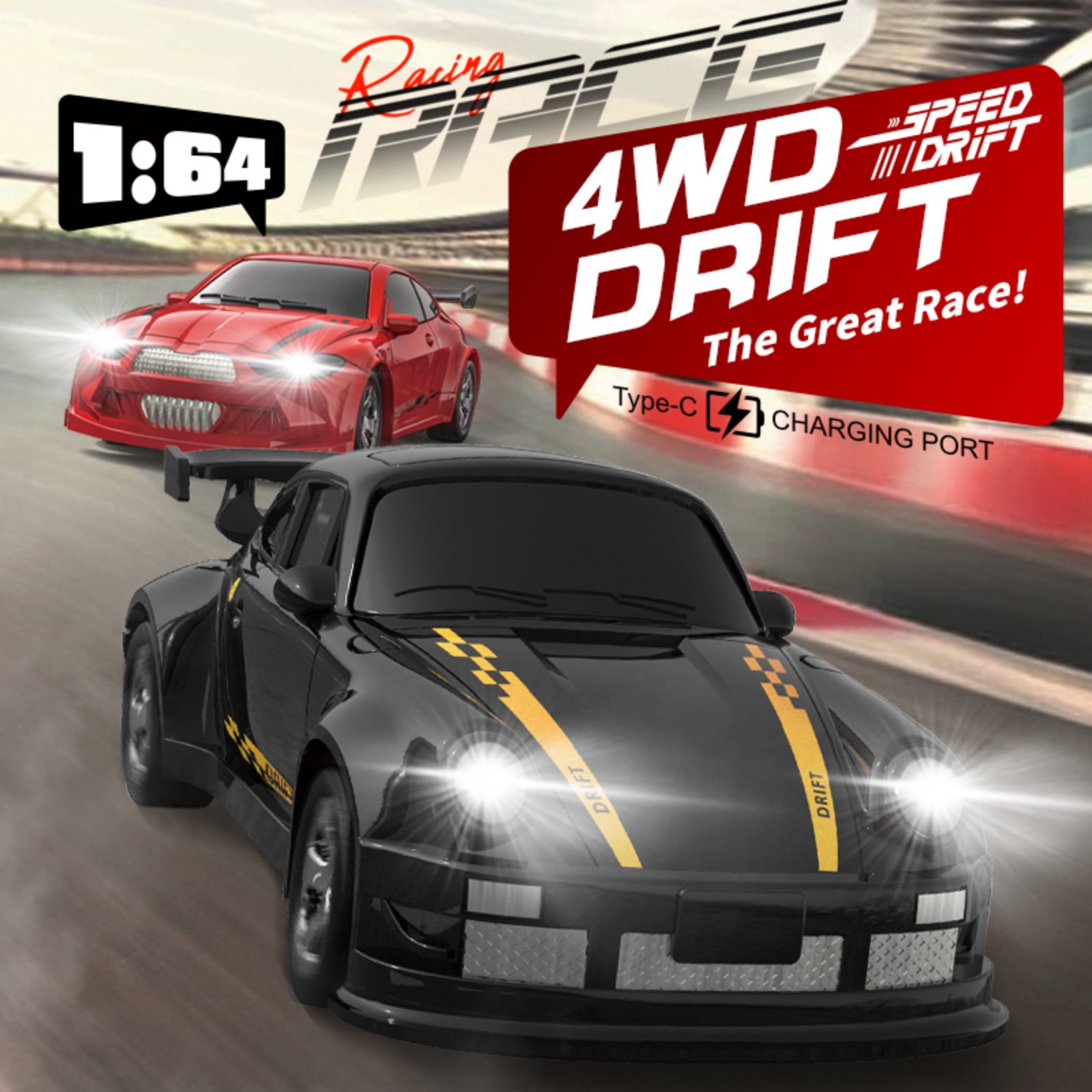 KF20 1:64 RC Desktop-Auto 2.4G – Rc Hobby Drift Car Bewertung und Preis