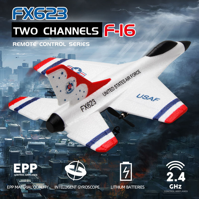 Neue Fx623/F16 RC Flugzeug Zwe – Rc Glider Foam Wing Bewertung und Preis