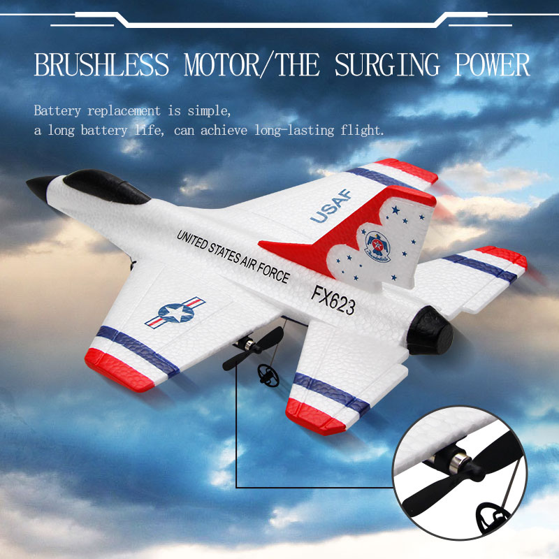 Neue Fx623/F16 RC Flugzeug Zwe – Rc Glider Foam Wing Bewertung und Preis