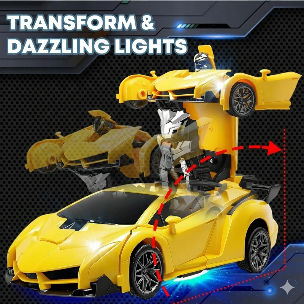 2-in-1 RC Transformierbares Au – Rc Hobby Drift Car Bewertung und Preis