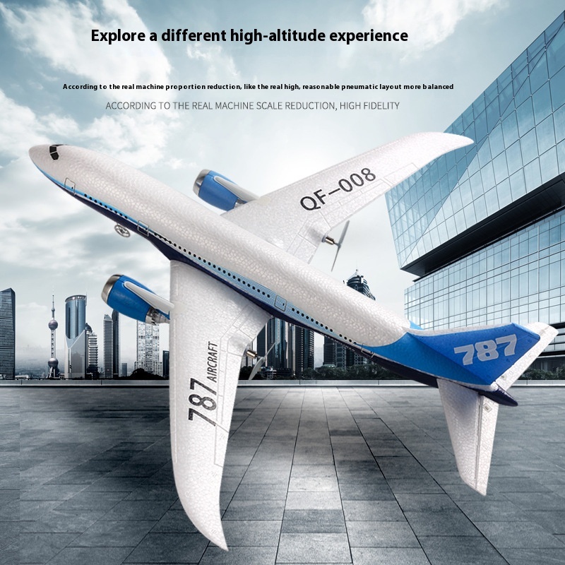 Qf008 RC-Flugzeug 787, dreikan – Rc Glider Foam Wing Bewertung und Preis