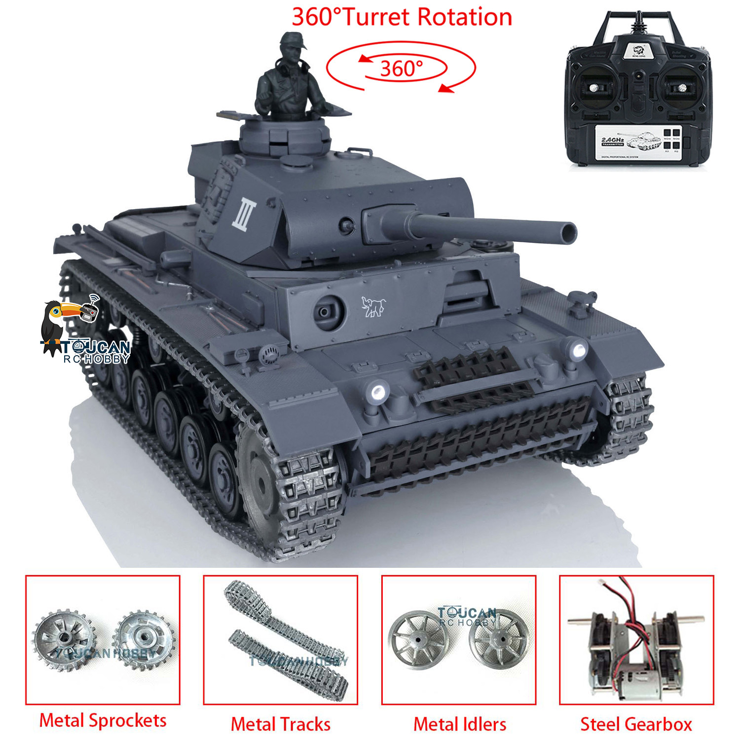 US-Verkauf Henglong 1/16 7.0 V – Rc Hobby Land Bewertung und Preis