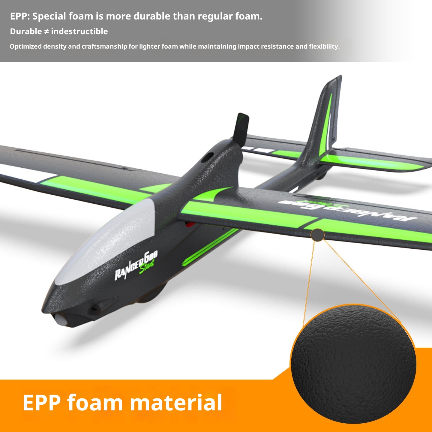 Oulansi RC-Flugzeug mit Festfl – Rc Glider Foam Wing Bewertung und Preis