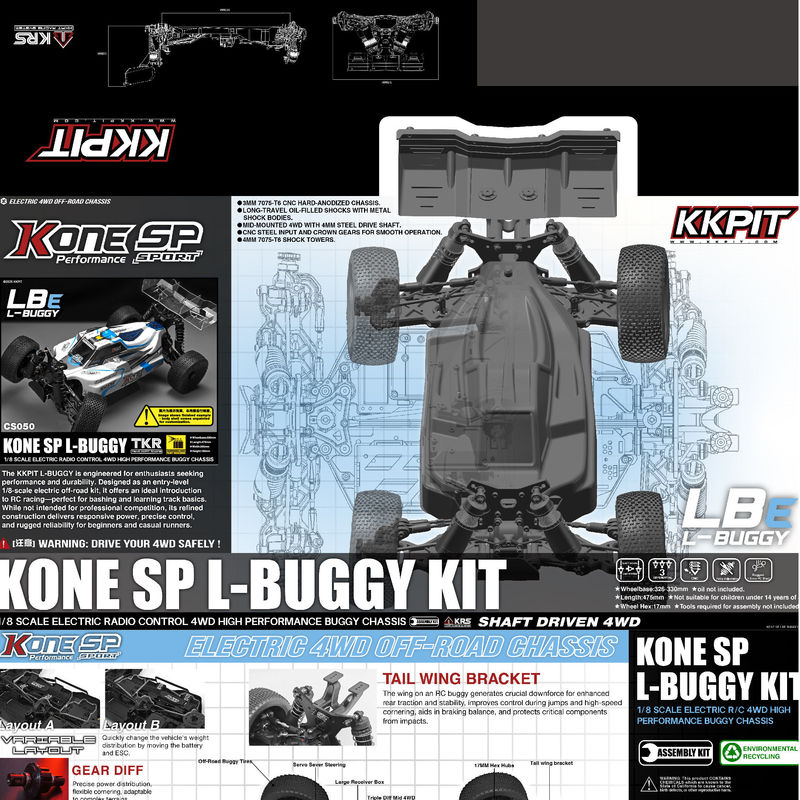 KKPIT 1/8 Elektrischer 4WD RC  – Rc Hobby Land Bewertung und Preis